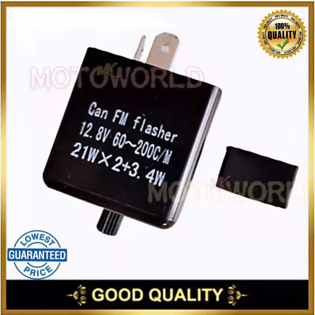 SDC Motorcycle flasher modified LED turn signal turn flasher relay ...