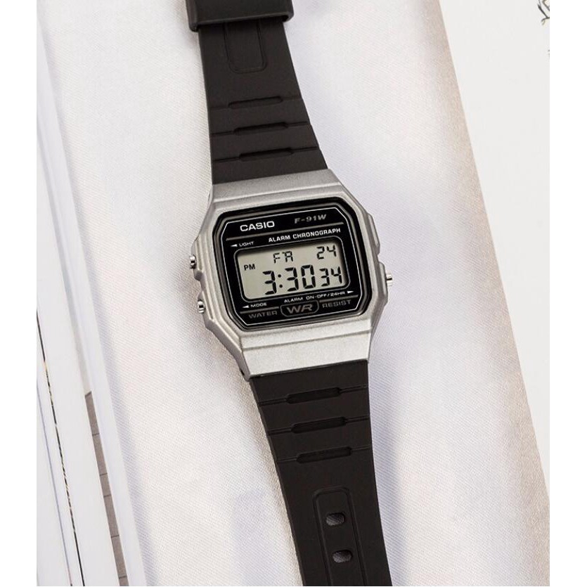 Casio Digital Watch F W Series Unisex Black Resin Strap Watches With Box Shopee Philippines