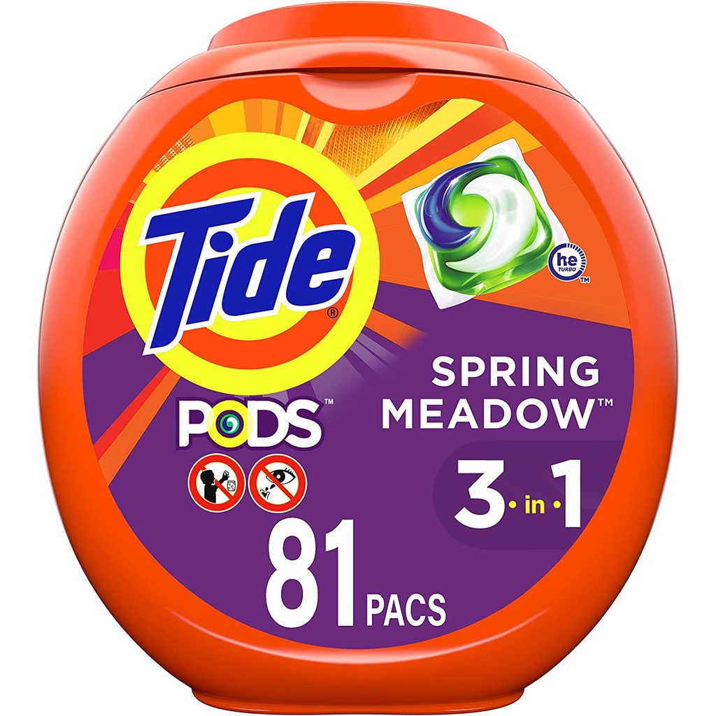 Tide Pods High Efficiency Laundry Pods *Laundry Detergent Soap PODS