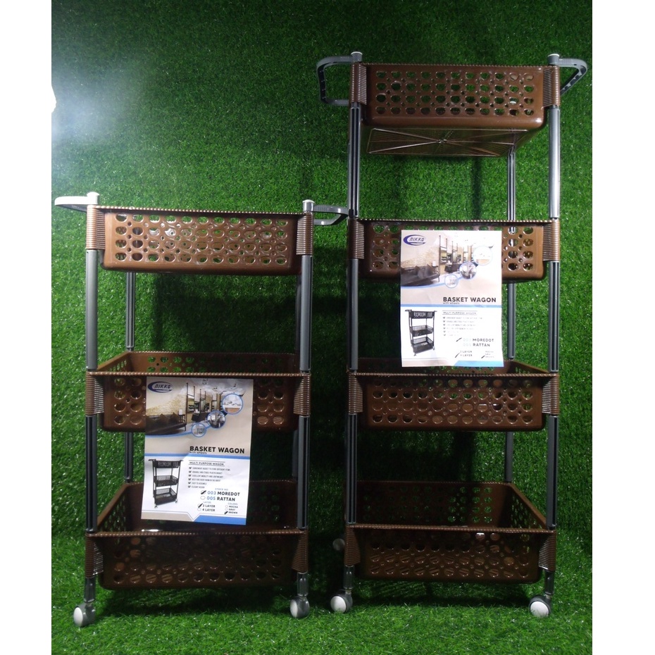 Nikko Basket Wagon with wheels (2 sizes) Shopee Philippines