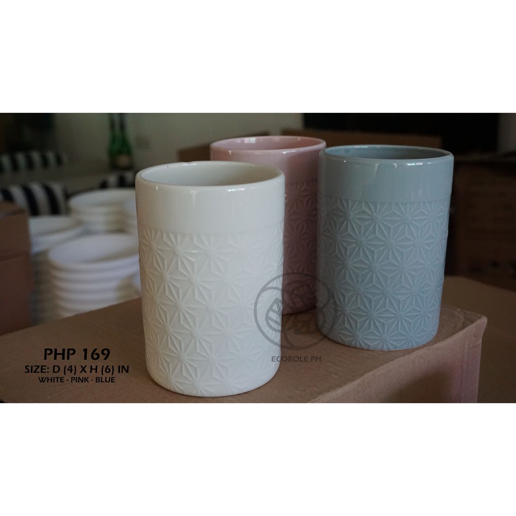 Ceramic Pot #25139-9, ECOROLE PH