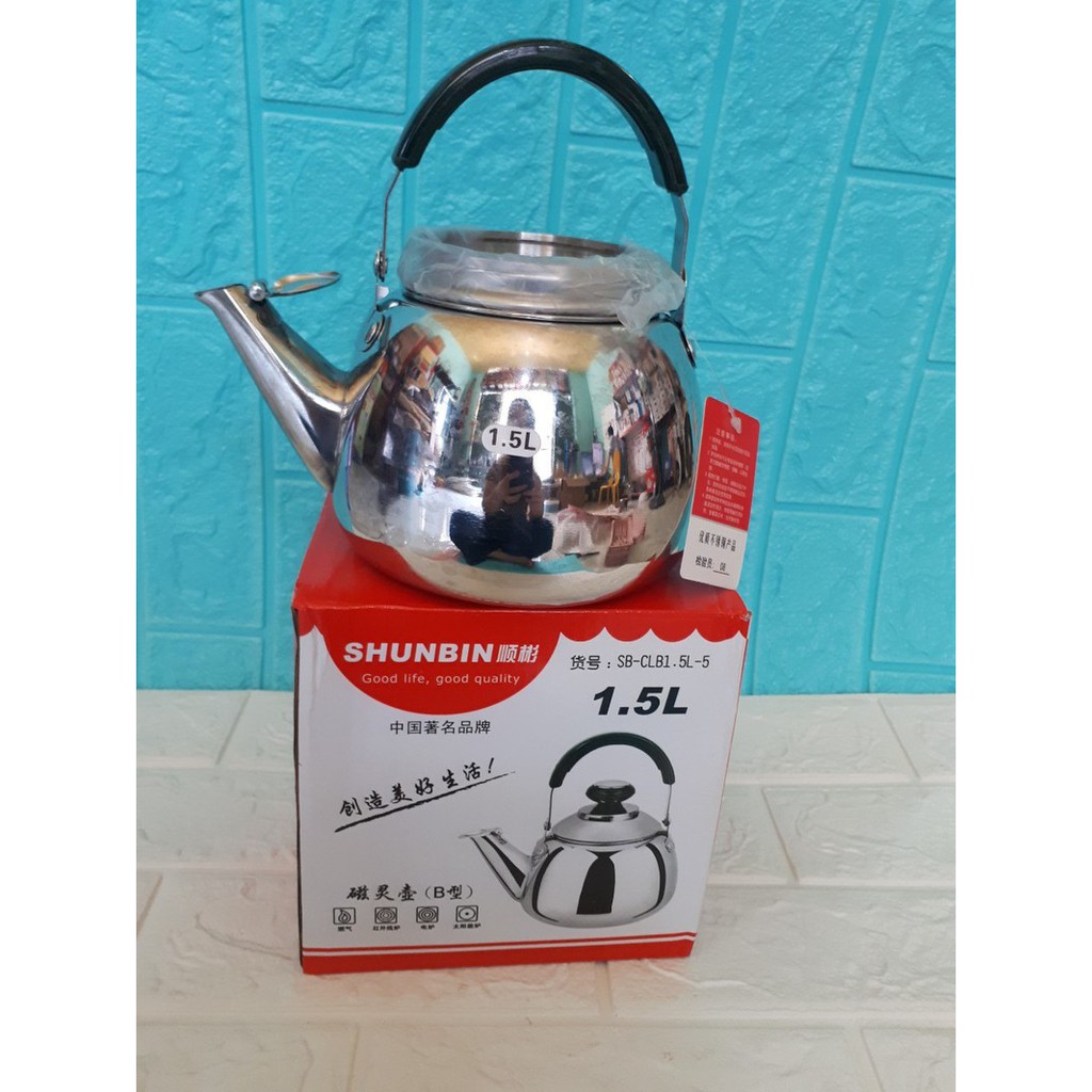 1.5l Stainless Steel Kettle Can Be Used For Kettle Shopee Philippines