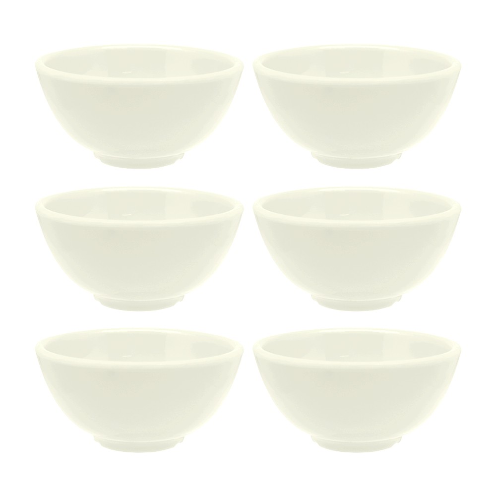 Bestware Cream 6pc 4 inch Bowl Set | Shopee Philippines