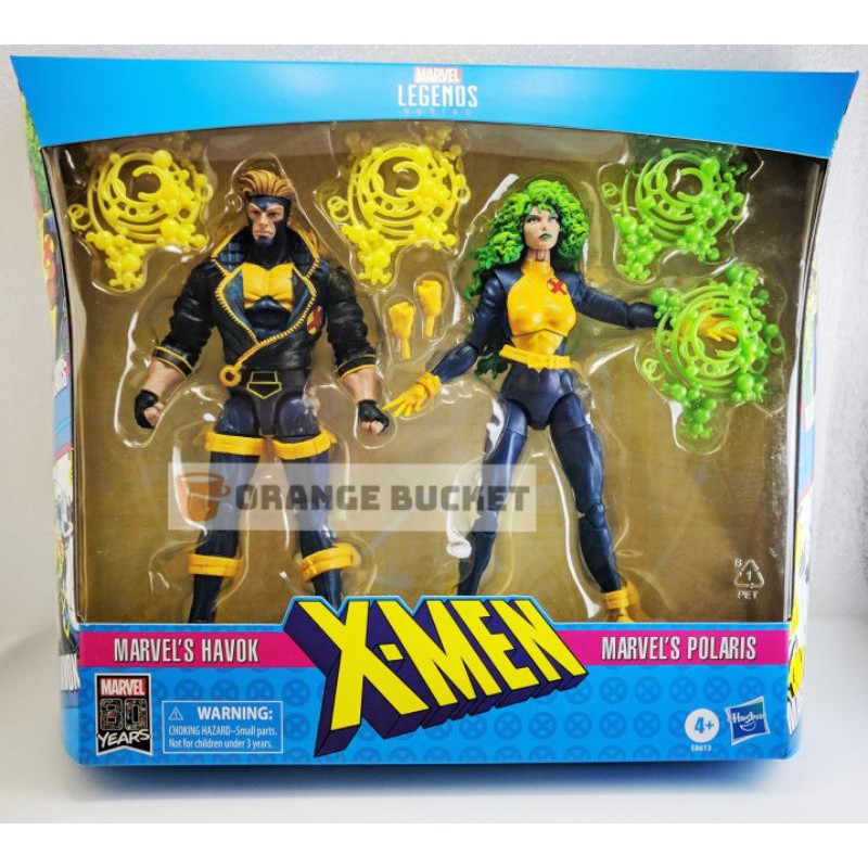 Marvel legends havok sales polaris 2 pack