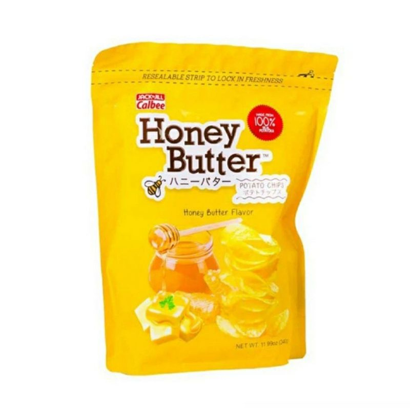 Calbee Honey Butter Potato Chips 340g | Shopee Philippines