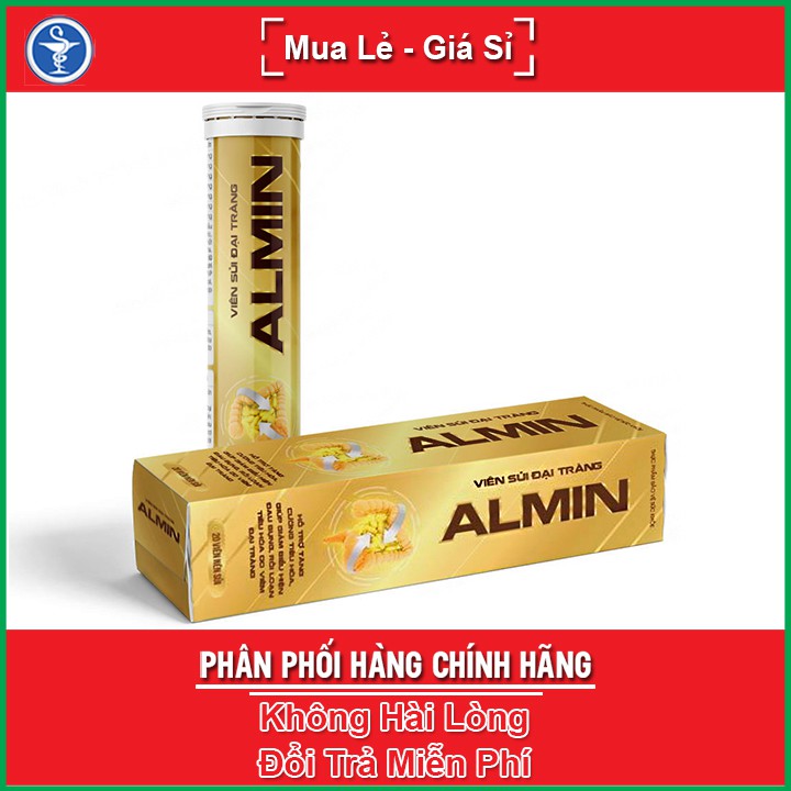 Almin Colon Effervescent Tablets - Supports digestion, helps reduce ...