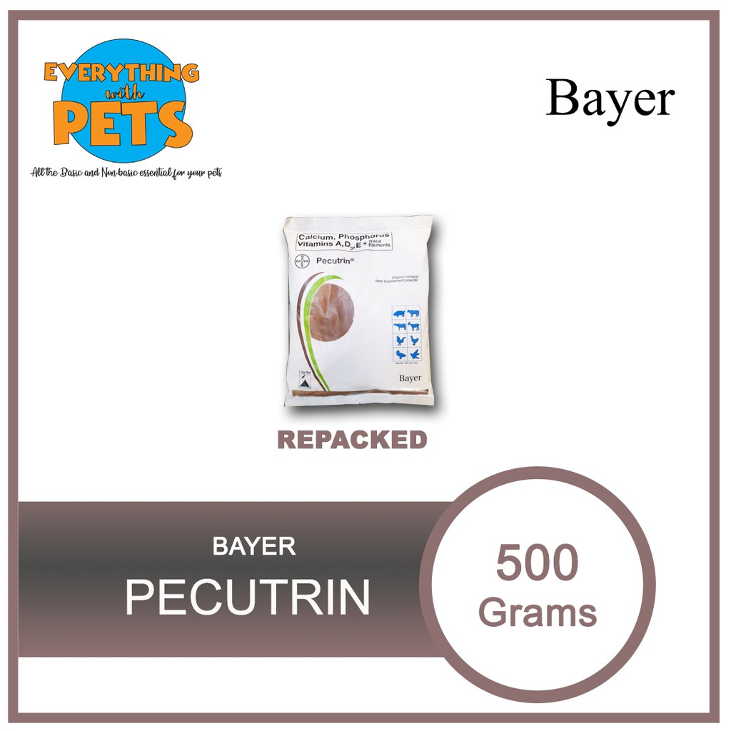 Bayer Pecutrin 500 Grams Pack Vitamin Mineral Feed Supplement Shopee