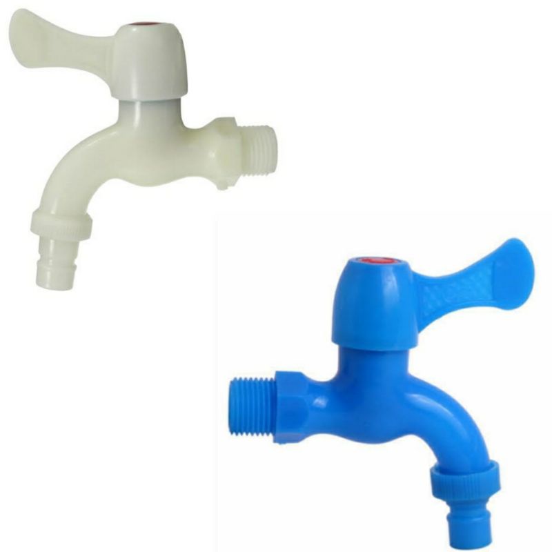 Plastic Faucet Blue & white Shopee Philippines