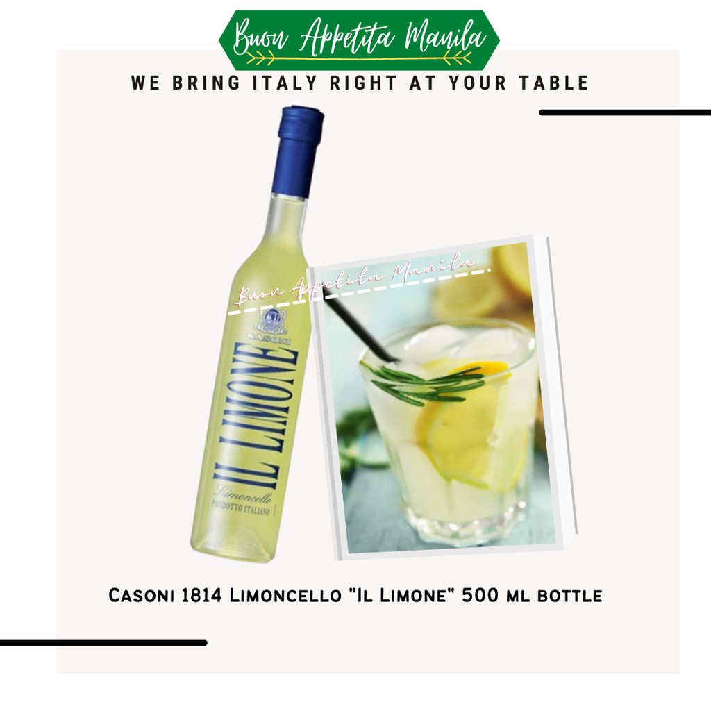 Limoncello Casoni 1814 500 Ml Bottle | Shopee Philippines