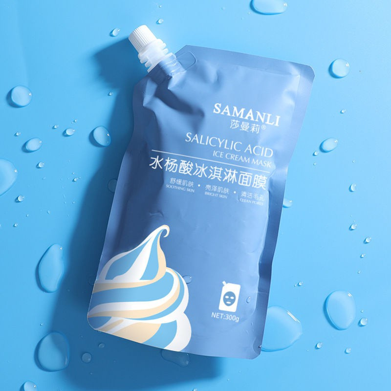 Samanli Salicylic Acid Ice Cream Mask Moisturizing Brightening Control