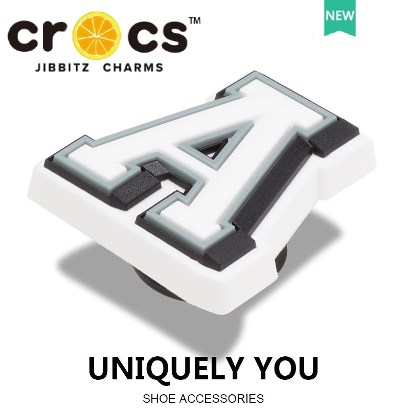 crocs jibbitz charms letters A-Z High Quality Shoe Buckle Shoes Flower ...