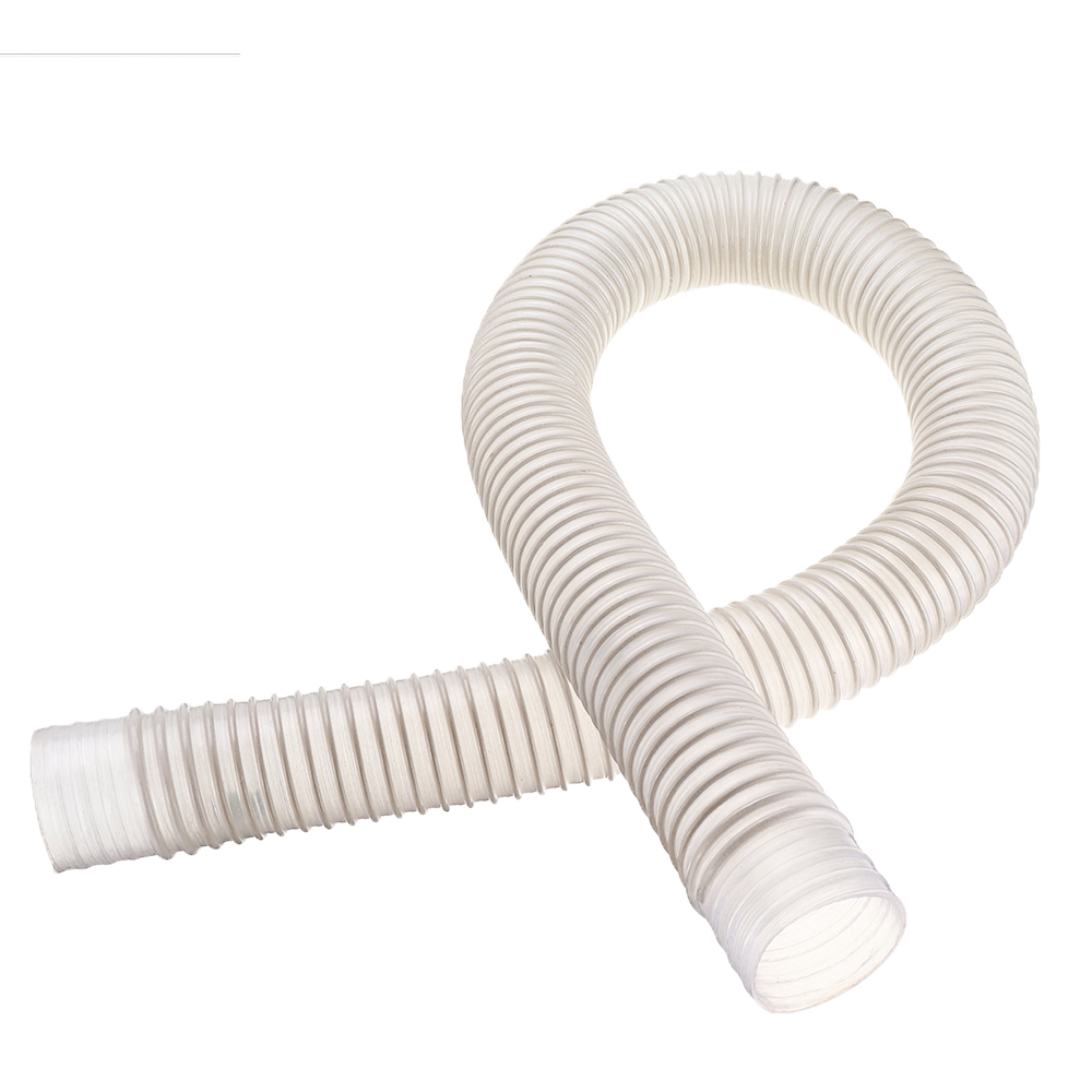 50/55mm Diameter Flexible Clear PVC Dust Collection Hose for Dust Deputy Turbocharged Cyclone
