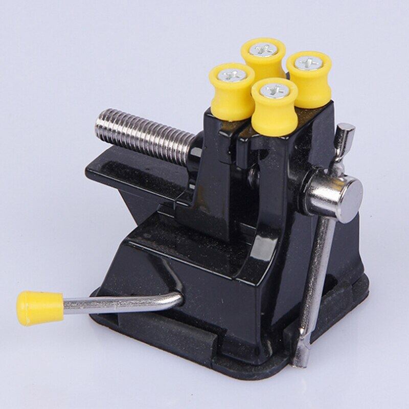 Adjustable Mini Jaw Bench Clamp Clamps Drill Press Table Vise Diy ...