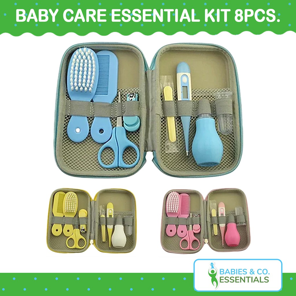 Baby Grooming Kit Newborn to Toddler Portable Baby Health Care Kit  (8pcs/Set)