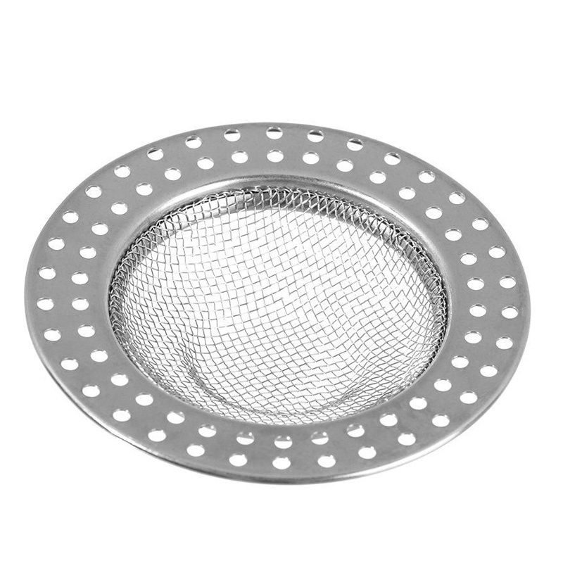 Floor Drain Stainless Steel Bathroom Kitchen Sink Filter Anti Clogging