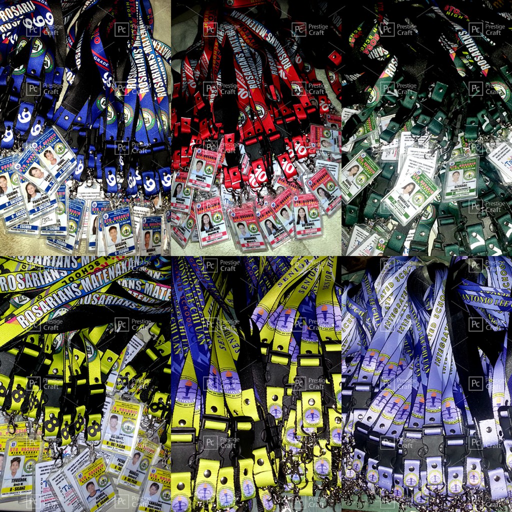 Customized / Personalized Sublimation Lanyard ID Lace 1