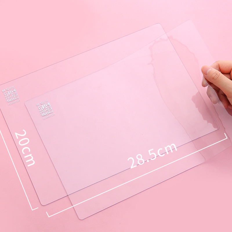 M&G A4 Transparent PVC Writing Pad Student Desktop Soft Waterproof ...