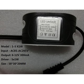 Drivers para LED High Power 3W 600 ma 18-25x3W DC 55-100V