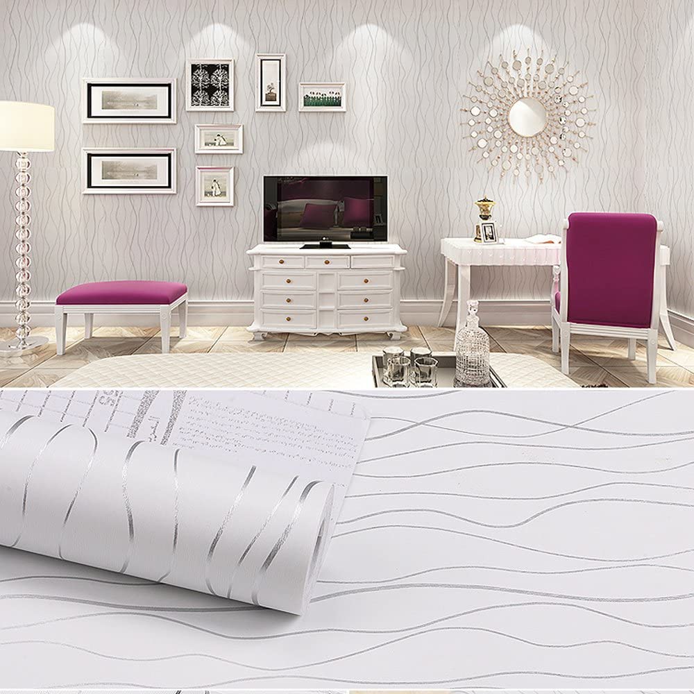 silver lining pvc wall sticker for home bedroom kitchen table self ...