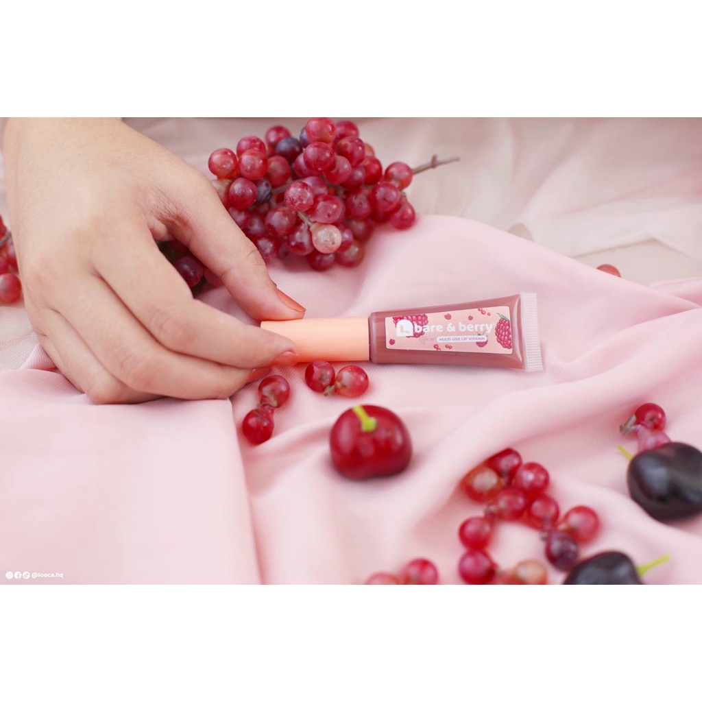 Looca Bare and Berry Lip Vitamin SPF 30 (CaraMaiaPH Las Pinas) | Shopee ...