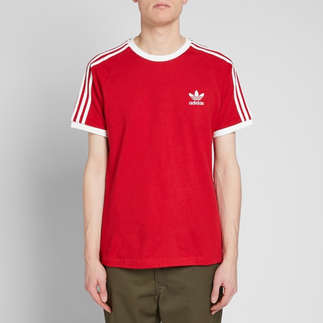 Adidas 3 stripe 2024 t shirt retro