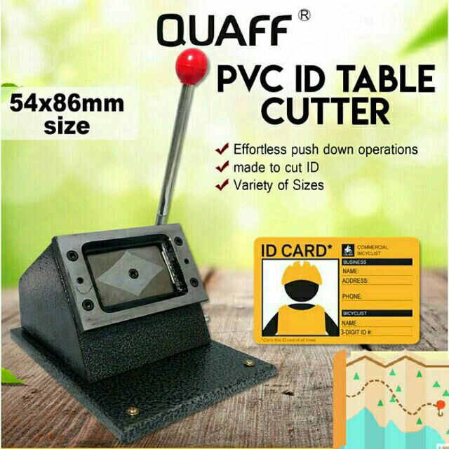 Heavy Duty Business Name ID Card Die Cutter