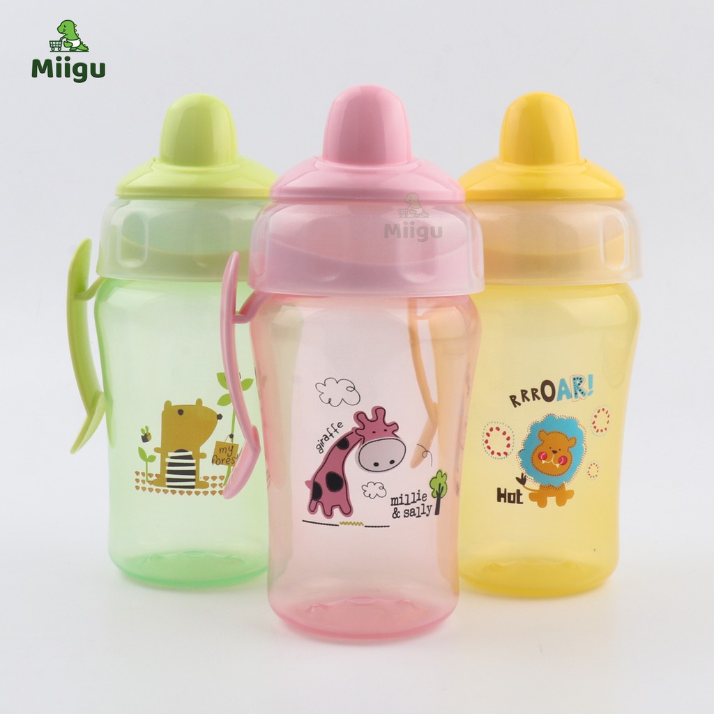 Miigu Baby High Quality 300 ML Training Bottle Cup BPA FREE with Cute ...