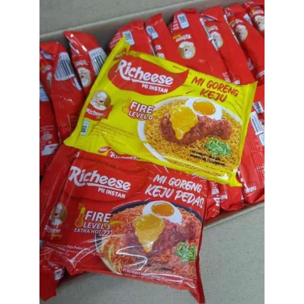 Richeese FIRE Fried Noodles/RICHEESE Fried Noodles | Shopee Philippines