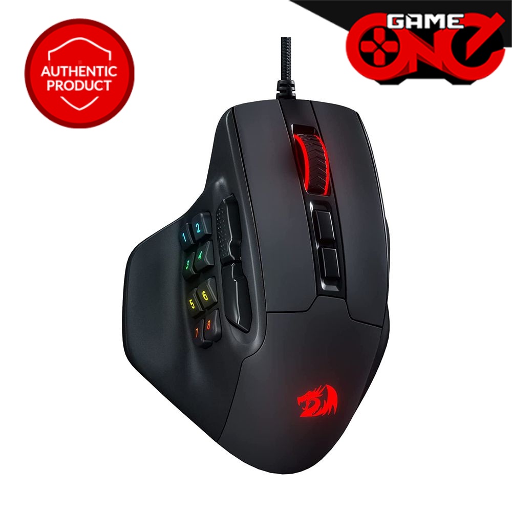 Redragon M811 Aatrox MMO Wired RGB Gaming Mouse | Shopee Philippines