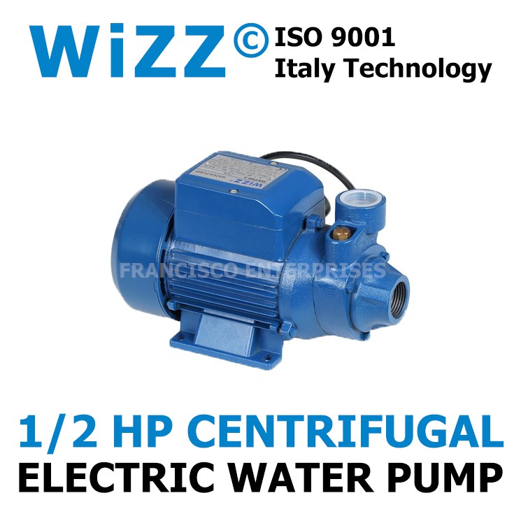 Wizz Water Pump 1/2 HP (Centrifugal) Shopee Philippines