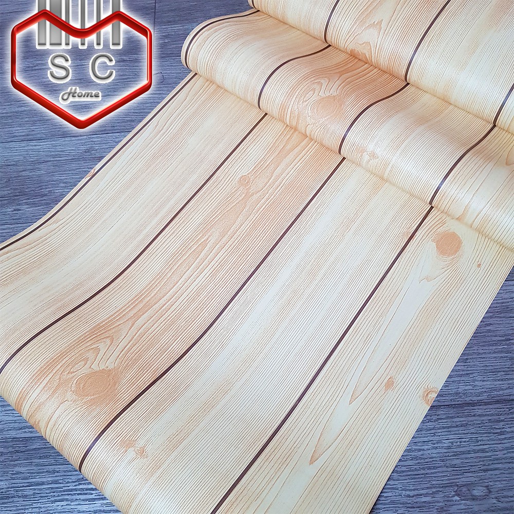 Wall Sticker Wood Planks Series 45cmX10m High Quality Self Adhesive 3D