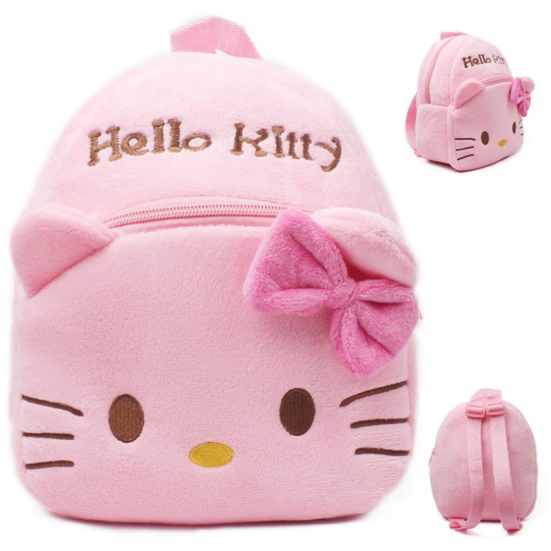 Hello Kitty Children Bag Kids Cartoon Backpack Mickey Mouse Cute School ...