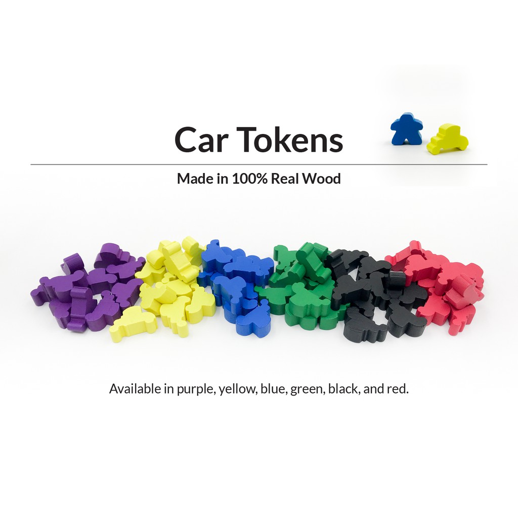 Wooden Car Tokens (Pack of 10) | Shopee Philippines