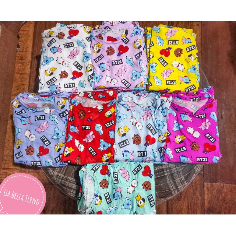 BT21 Terno Pajama XL Shopee Philippines