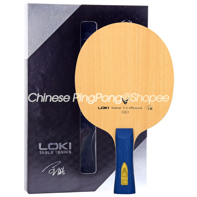 Original LOKI Violent 5 V5 Table Tennis Racket (Without Rubber ...