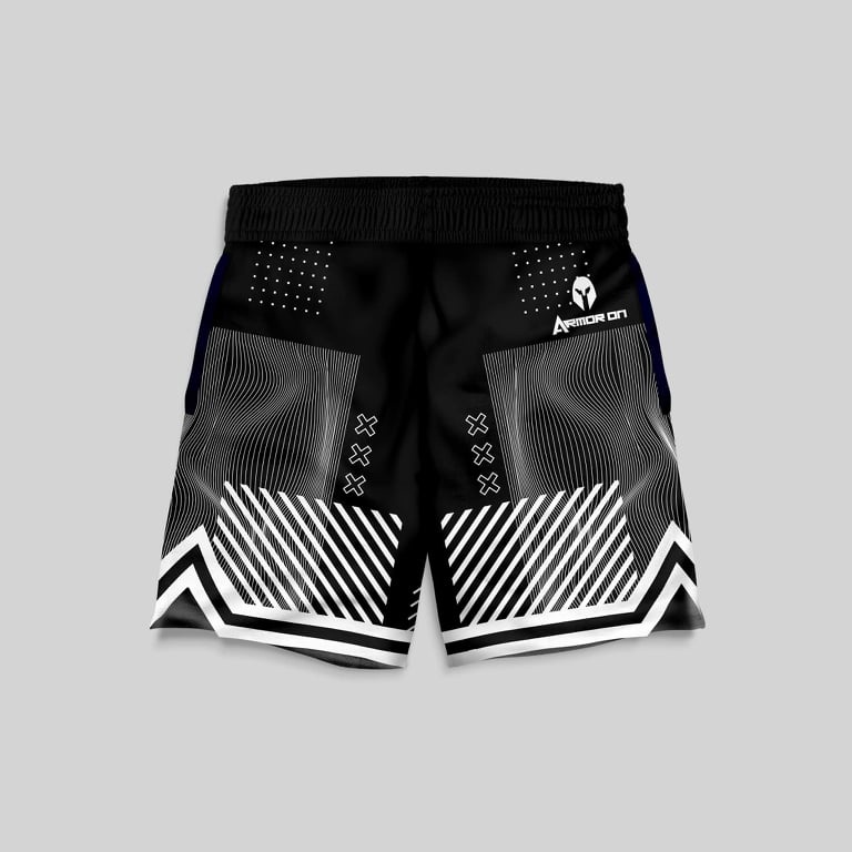 Armor On - Men's Dri-Fit ABSTRACT X Printed Sportswear Training Shorts ...