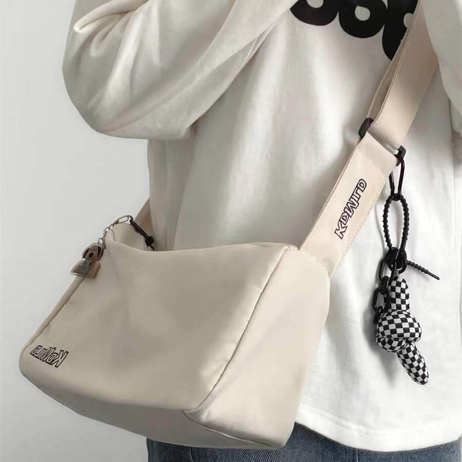 Nylon Shoulder Bag Crossbody bag for Women Simple Messenger Bags Large ...