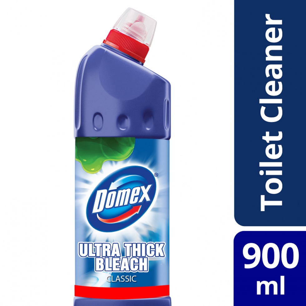 Domex Ultra Thick Bleach Toilet Cleaner Classic Bottle 900ml Shopee Philippines