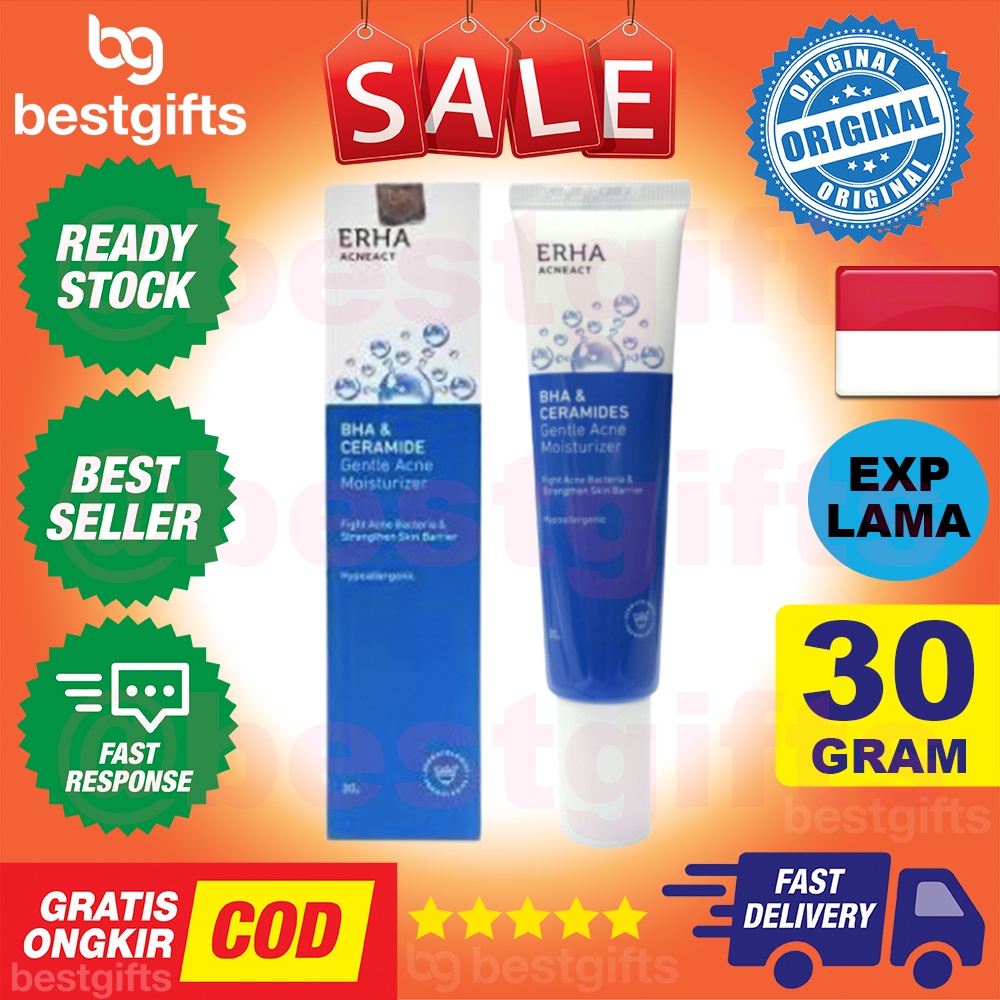 Erha ACNEACT ACNEACT BHA CERAMIDE GENTLE ACNE MOISTURIZER Moisturizes