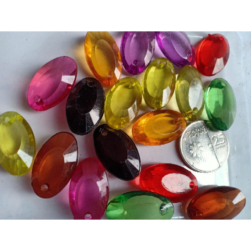 Flat beads on sale