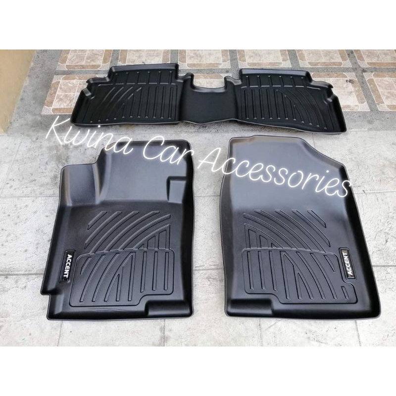 HYUNDAI ACCENT 20122018 DEEP DISH MATTING Shopee Philippines