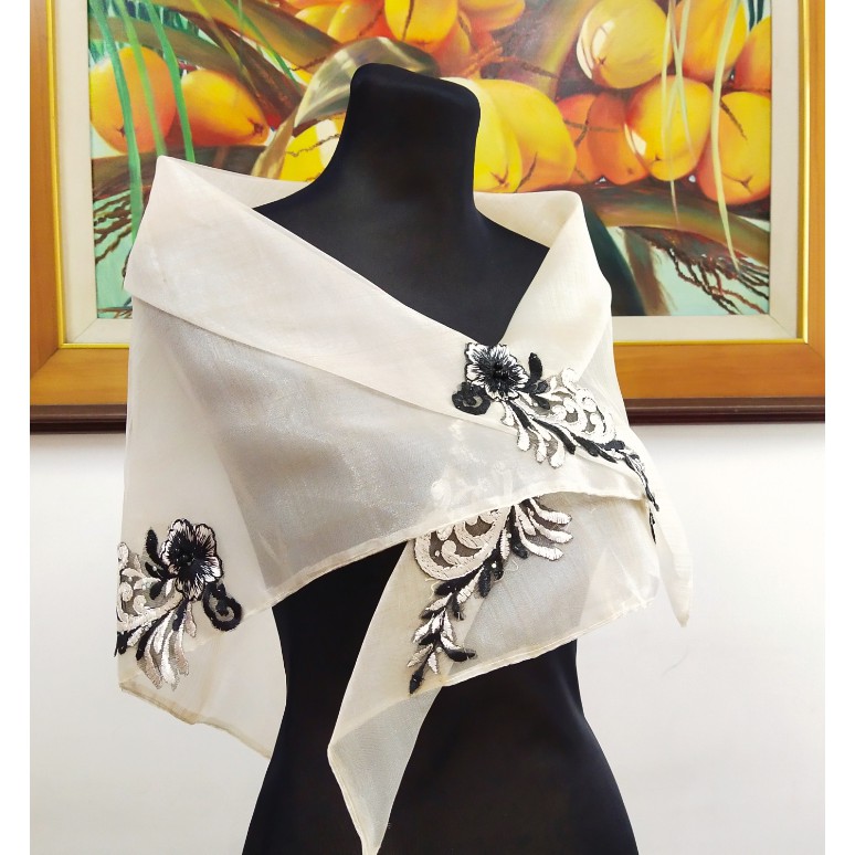 Filipiniana shawl for sale best sale