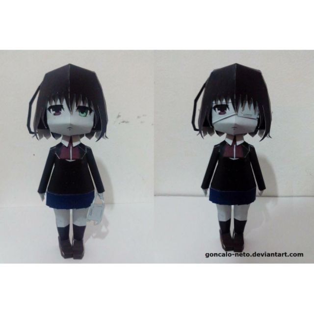 Misaki girl anime paper model [Another] | Shopee Philippines