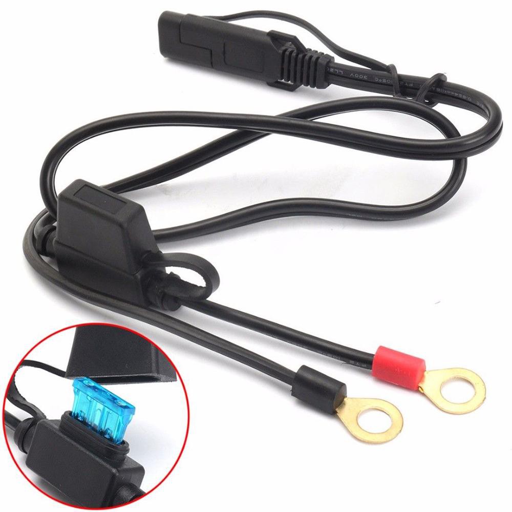 Cable Battery Tender Ring Terminal Harness Fused Charger Shopee Philippines