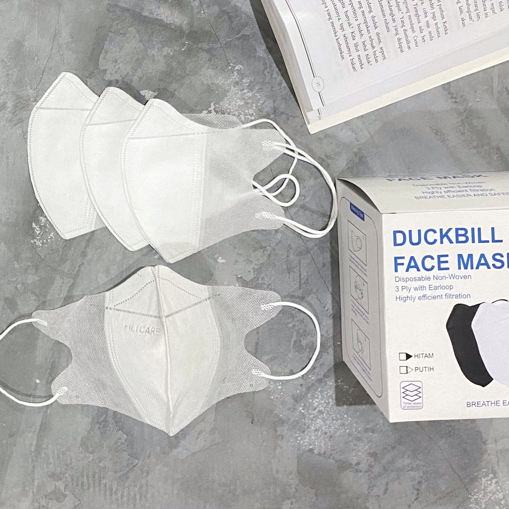 3d Line Mask With 50 Pc Contents 3D Mask Adult Black And White | Shopee ...