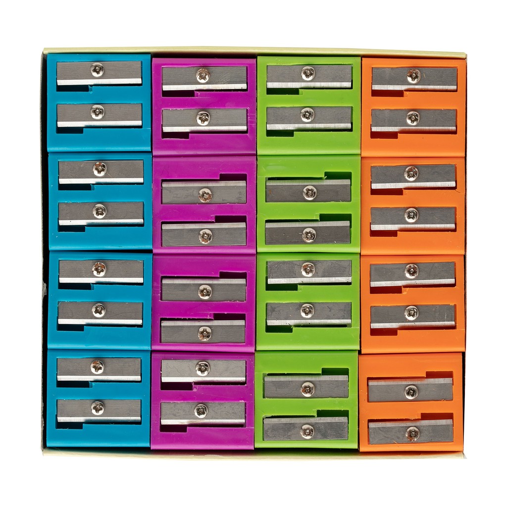 Crystal 2-Holes Sharpener Rectangle 221 (4Pcs) | Shopee Philippines