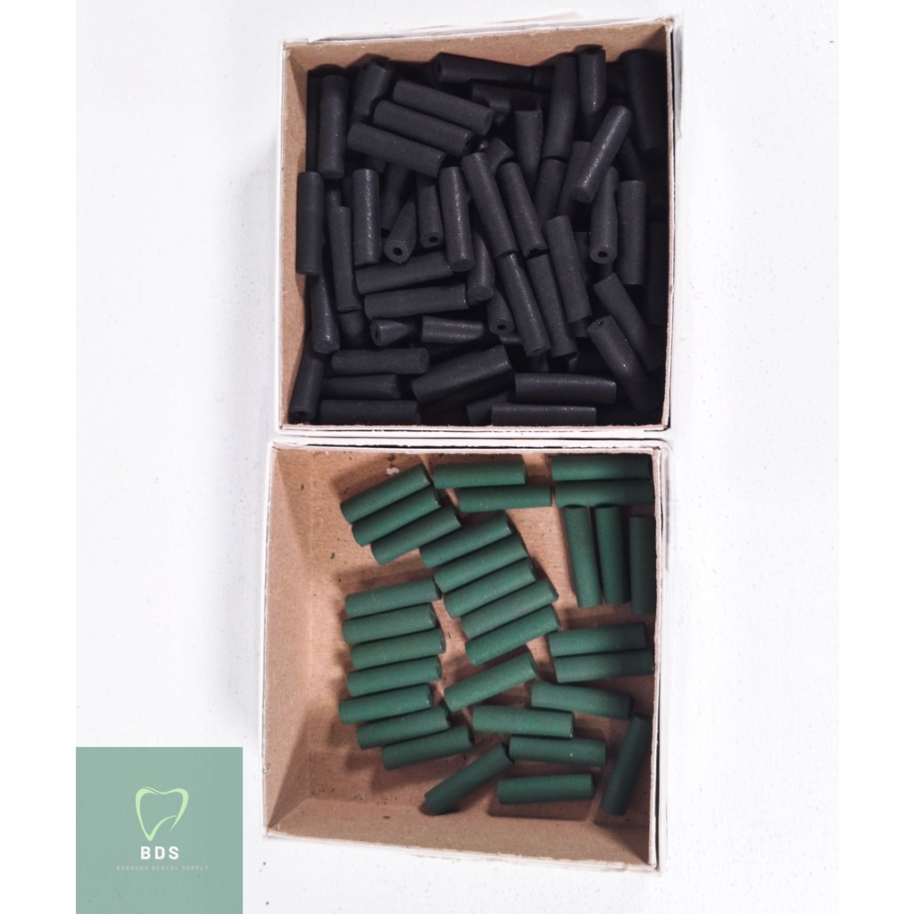 Laboratory Bur Pointed Rubber Wheel (Black, Green) Shopee Philippines