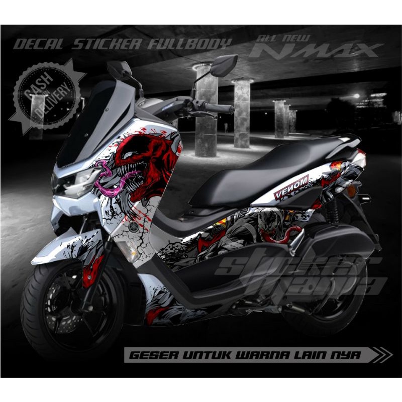 New Nmax Decal sticker Full Body striping sticker, variations of ...