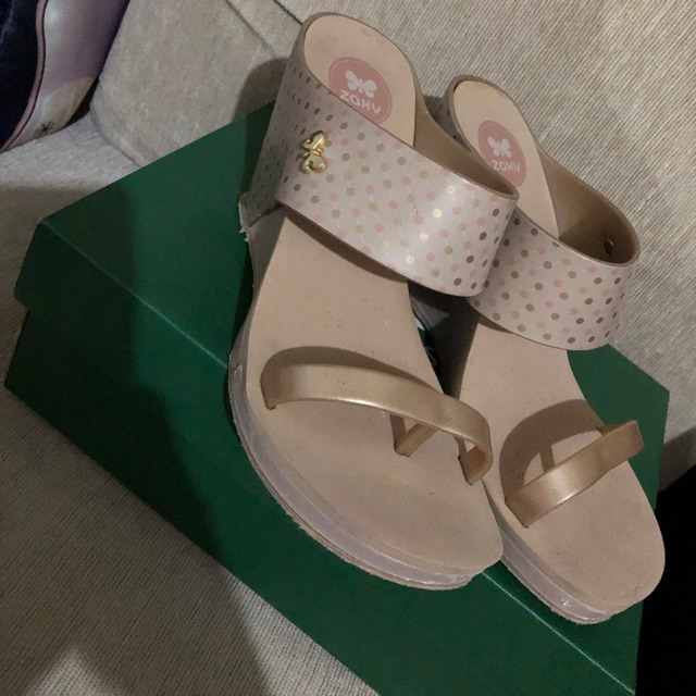 Zaxy discount wedge sandals