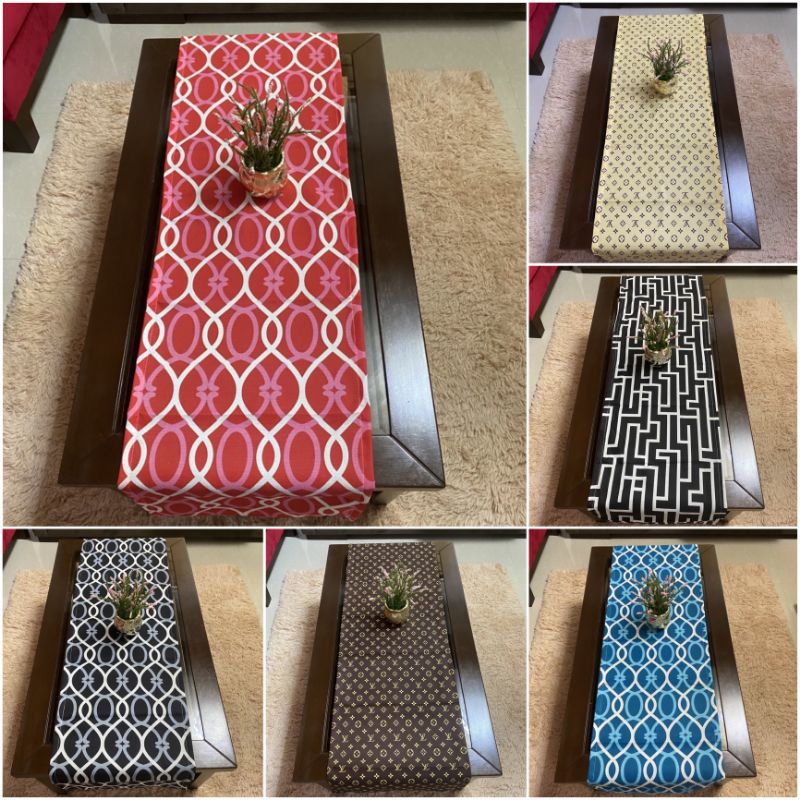 Center Table & Side Table Runner/ Cover 60x14 Shopee Philippines